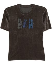 JNBY - Cat Printed Short-Sleeve T-Shirt - Lyst
