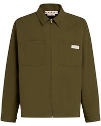 Marni - Camicia Con Zip - Lyst