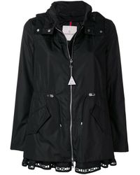 Moncler Parka zippée - Noir