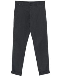 BOSS - Buttoned Trousers - Lyst