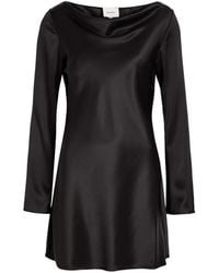 Reformation - Mini Pike Satin Dress - Lyst