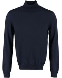THE (Alphabet) - Jersey de lana con cuello alto - Lyst