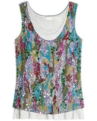 Dries Van Noten - Sequin-Embellished Top - Lyst