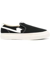 Stepney Workers Club - Contrast-Stitch Slip-On Sneakers - Lyst