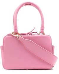 Sarah Chofakian Multiple-compartment Leather Crossbody Bag - Pink