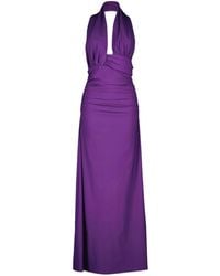 Christopher Esber - V-Neck Ruched Beach Dress - Lyst
