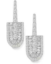 UNION LOS ANGELES - Diamond Drop Earrings - Lyst