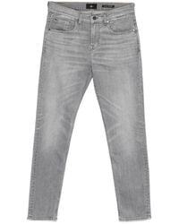 7 For All Mankind - Slimmy Tapered Denim Jeans - Lyst