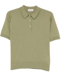 John Smedley - Jill Short-Sleeve Polo Top - Lyst