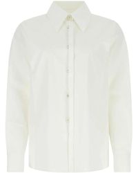 Jil Sander - Popeline Blouse - Lyst
