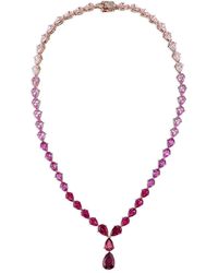 Anabela Chan - 18K Rose Vermeil Fuchsia Nova Necklace - Lyst