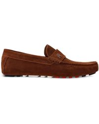 Tommy Hilfiger - Classic Slip-on Suede Loafers - Lyst