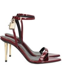 Tom Ford - Padlock Heeled Sandals - Lyst