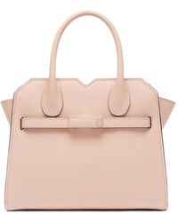 Valextra - Mini Milano Leather Handbag - Lyst