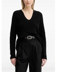 Marc O' Polo - V-Neck Ribbed Sweater - Lyst