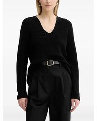 Marc O' Polo - V-Neck Ribbed Sweater - Lyst