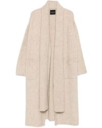 Roberto Collina - Cardigan Con Scollo A Scialle - Lyst