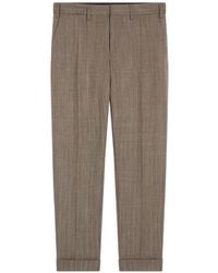 Dries Van Noten - Cuffed Wool Pants - Lyst