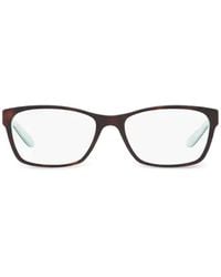 Polo Ralph Lauren - Tortoiseshell-Effect Rectangle-Frame Glasses - Lyst