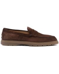 Tod's - Suède Loafers - Lyst