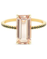 Yi Collection - 18K Morganite And Diamond Ring - Lyst