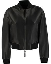 Weekend by Maxmara - Bomberjack Met Rits - Lyst