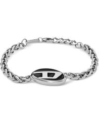 DIESEL - Oval D ブレスレット - Lyst
