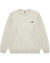 Aape By A Bathing Ape - Embroidered-Logo Sweatshirt - Lyst