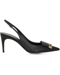 Sergio Rossi - Sr Evolv Plaque-Detail Slingback Pumps - Lyst