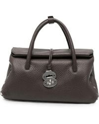 Zanellato - Dotta Stud-Embellished Leather Tote Bag - Lyst