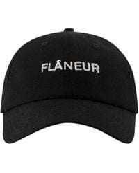 flâneur - Logo-Embroidered Cotton Cap - Lyst