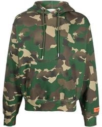 Heron Preston - Felpa Camo Con Cappuccio - Lyst