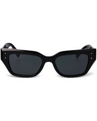 Dolce & Gabbana - Logo-Print Sunglasses - Lyst