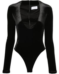 16Arlington - Valon Velvet Bodysuit - Lyst