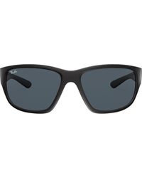 Ray-Ban - Matte Square Sunglasses - Lyst