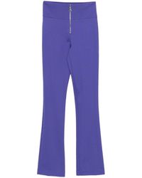 Patrizia Pepe - High-waisted Flared Trousers - Lyst