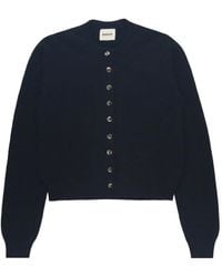 KHAITE - Everheart Cardigan Mit Knopfleiste - Lyst