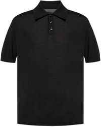 Amiri - Logo-Embroidered Polo Shirt - Lyst