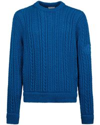Bally - Cable-knit Cotton Jumper - Lyst