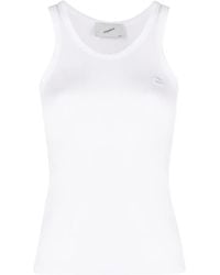 Coperni - Semi-Sheer Racerback Top - Lyst