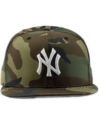 KTZ - Camouflage-Pattern Baseball Cap - Lyst