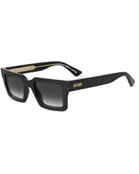 Moschino - Rectangle-Frame Sunglasses - Lyst