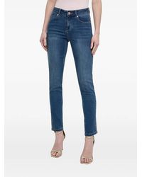 Morgan - Jean Slim À Ornements - Lyst