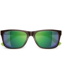 Maui Jim - Kōwelo Square-Frame Sunglasses - Lyst