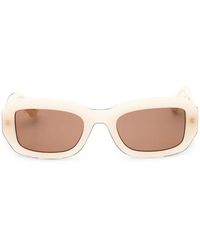 Calvin Klein - Modified Rectangle-Frame Sunglasses - Lyst