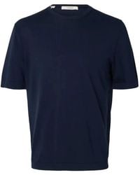 SELECTED - Short-Sleeves T-Shirt - Lyst
