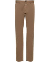 Closed - Clifton Mid-rise Straight-leg Chinos - Lyst
