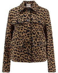 Semicouture - Arabella Animal-Print Jacket - Lyst