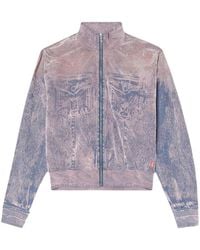 DIESEL - F-Slitly Sweatshirt - Lyst