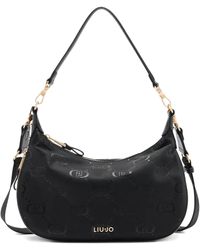 Liu Jo - Medium Logo-print Zip Shoulder Bag - Lyst